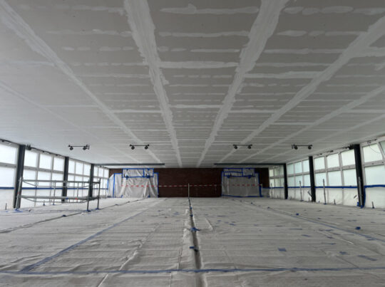 News 2025 Baustelle Sporthalle