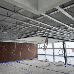 News 2025 Baustelle Sporthallendecke